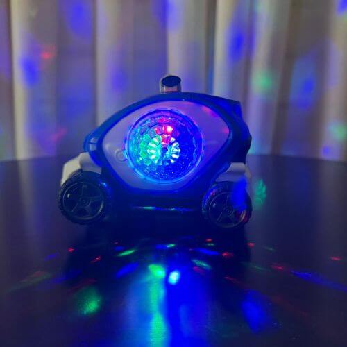 Round Police Car