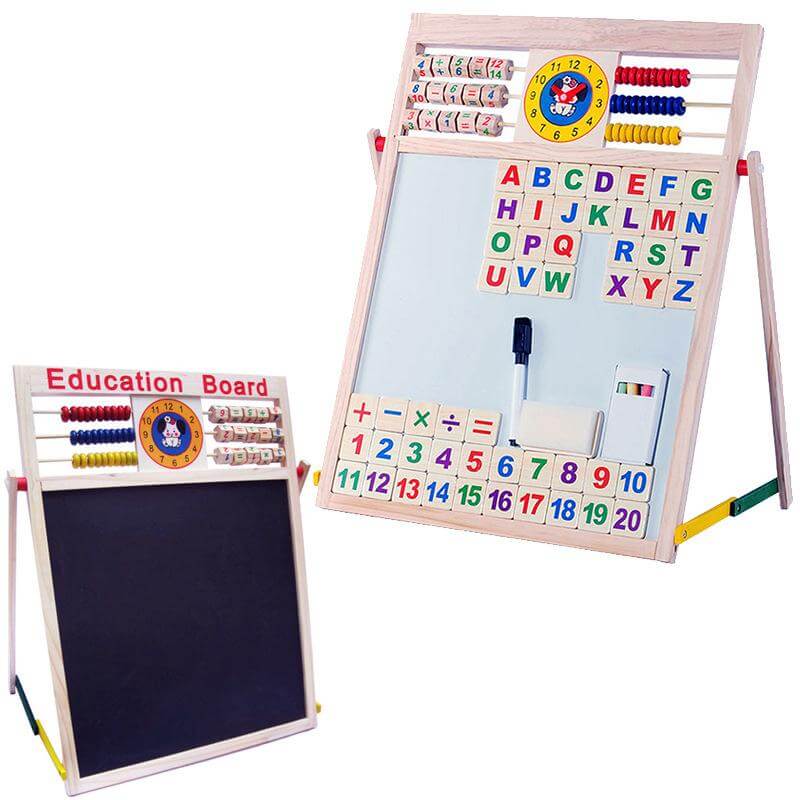 Multipurpose Education Wooden Learning Board